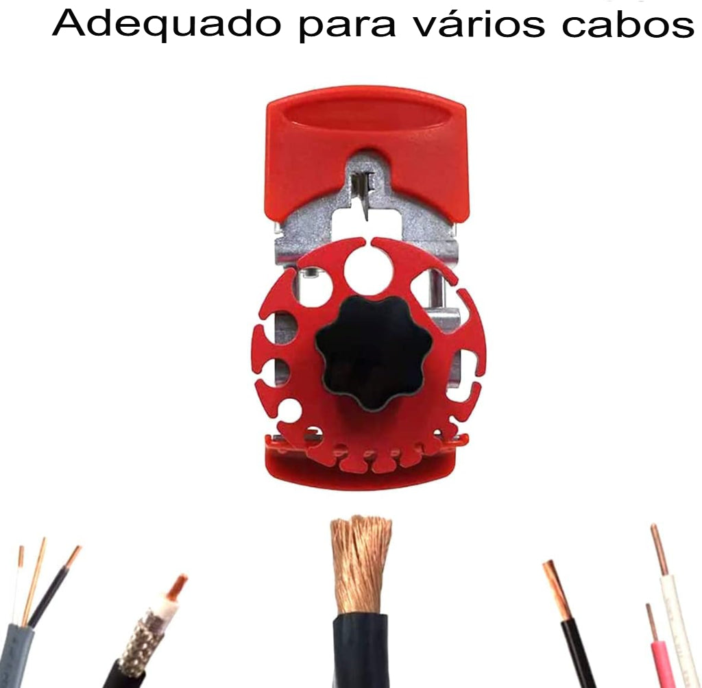 (Compre 1 Leve 2) QuickCut, uma ferramenta para remover isolamento de fios